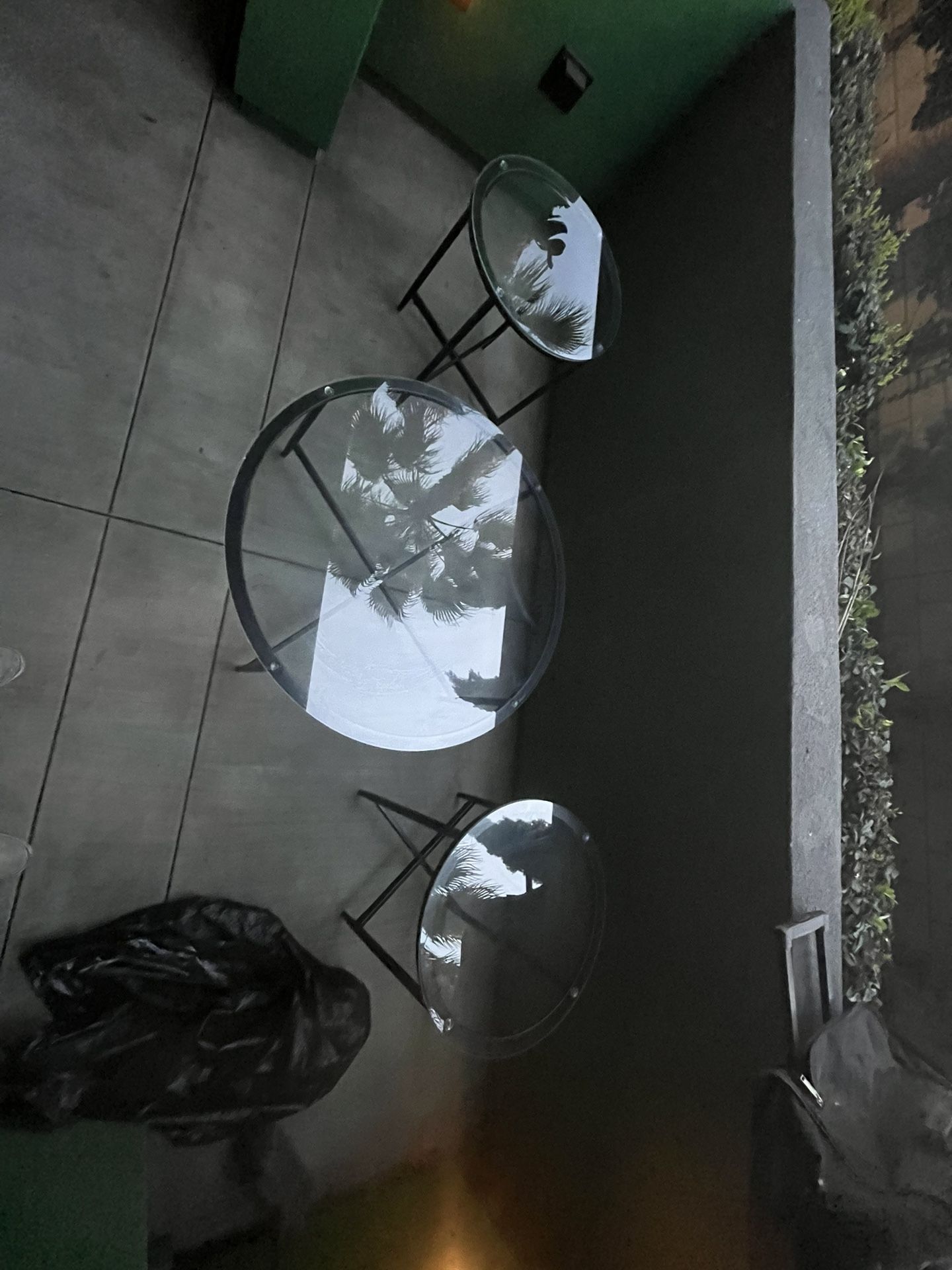 Brand New Glass Tables