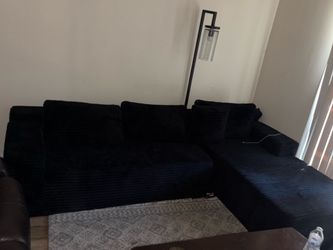 Black couch