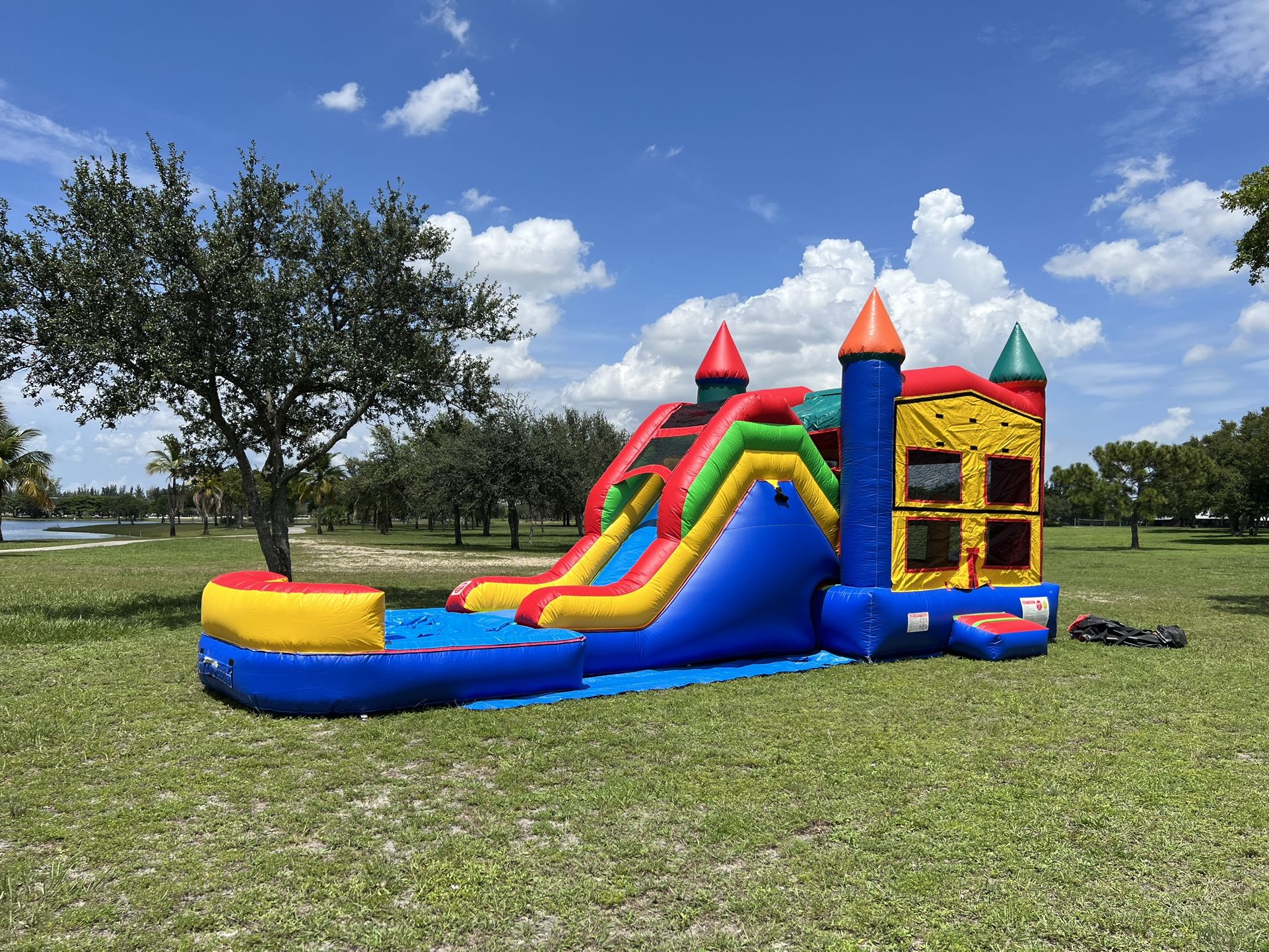 Bouncy House 5in1 Super Combo With Pool CO2170 Like New For Sale
