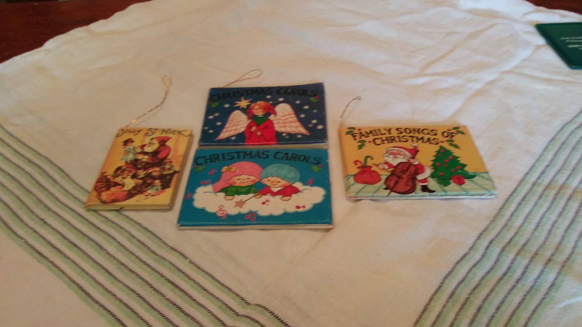 Christmas Ornaments with Real Stories and Songs. Set of 4