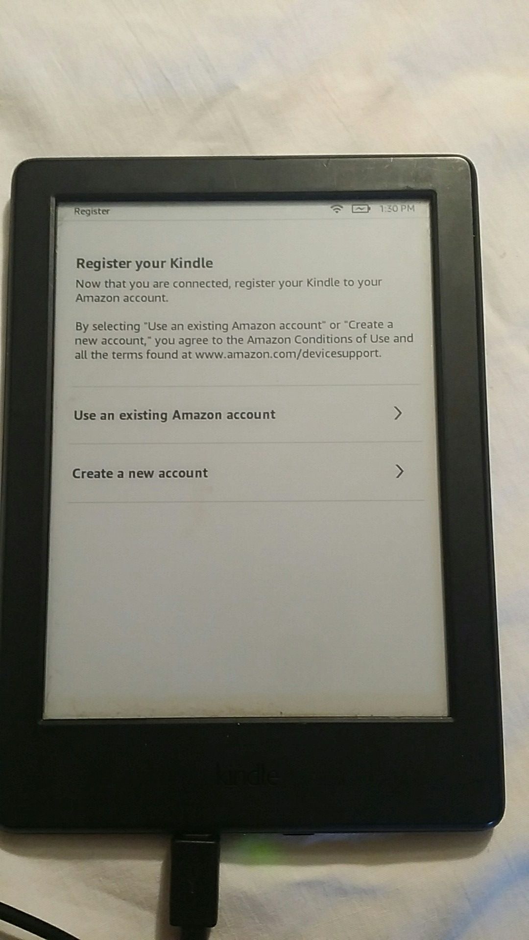 Amazon Kindle (SY69JL) 4GB, Wi-Fi, 6 inch - Black