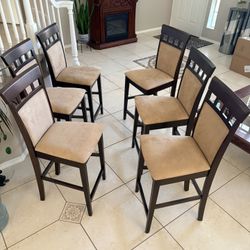 6 Wooden Chairs For Sale 