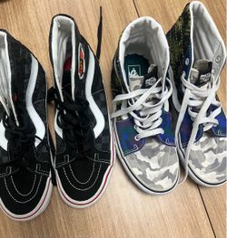 Vans SK8-Hi High Top Sneakers – 2 Pairs