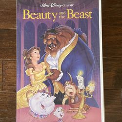 Disney Beauty and the Beast Classic VHS Boxed Silk Touch Throw, 50" x 70"