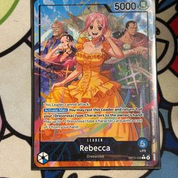 Rebecca (OP15-039) (Alternate Art) - Adventure on Kami's Island (OP15-EB04)