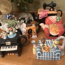 Mini Decorative Tea Pot Collection Or Each