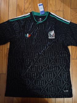 Black el tri city Mexico fan version soccer jersey