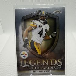  Topps NFL Chrome Troy Polamalu Steelers