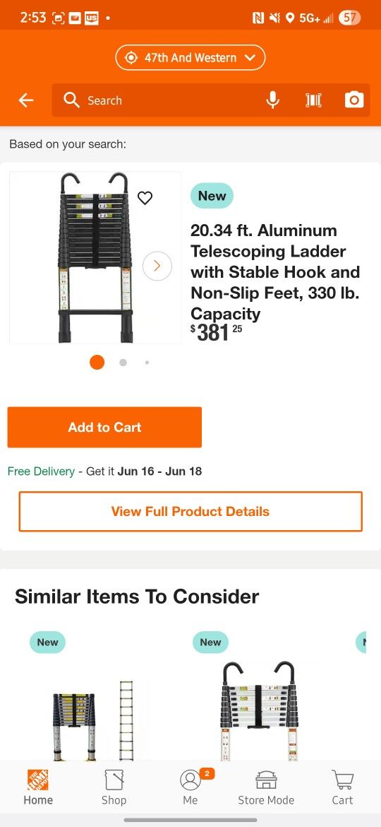 Telescopic Ladder