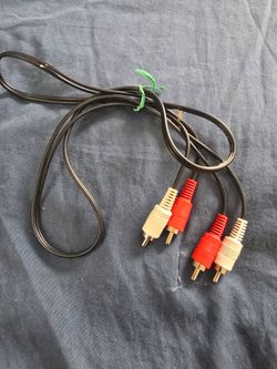 RCA Audio Cable Red and White
