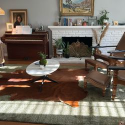 Marble Top West Elm Top Coffee Table Mid Century Modern 