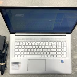 HP Laptop SLSC35HH 17 Inch Touch Screen Laptop Intel Pentimento Silver N5030 Processor 8 GB RAM 500 SSD Memory Storage Notebook Wifi Bluetooth