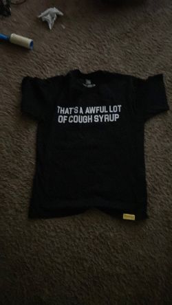 Cough SYURP sizes medium and small