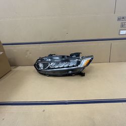 Halogen Headlight With LED For 2018 2019 2020 2021 Honda Accord Driver Passenger