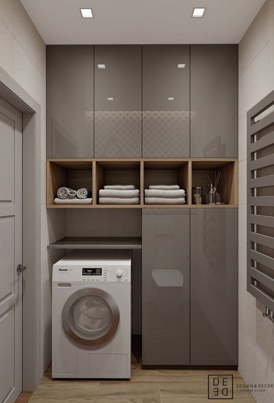 Laundry cabinets