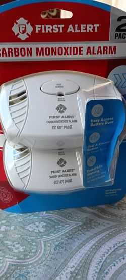 First Alert Set Of 2 Carbon Dioxide Monitors