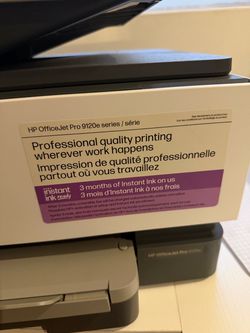 HP OfficeJet Pro 9125e Printer.