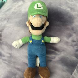 Super Mario Brothers Luigi 10" Plush Doll Toy Nintendo