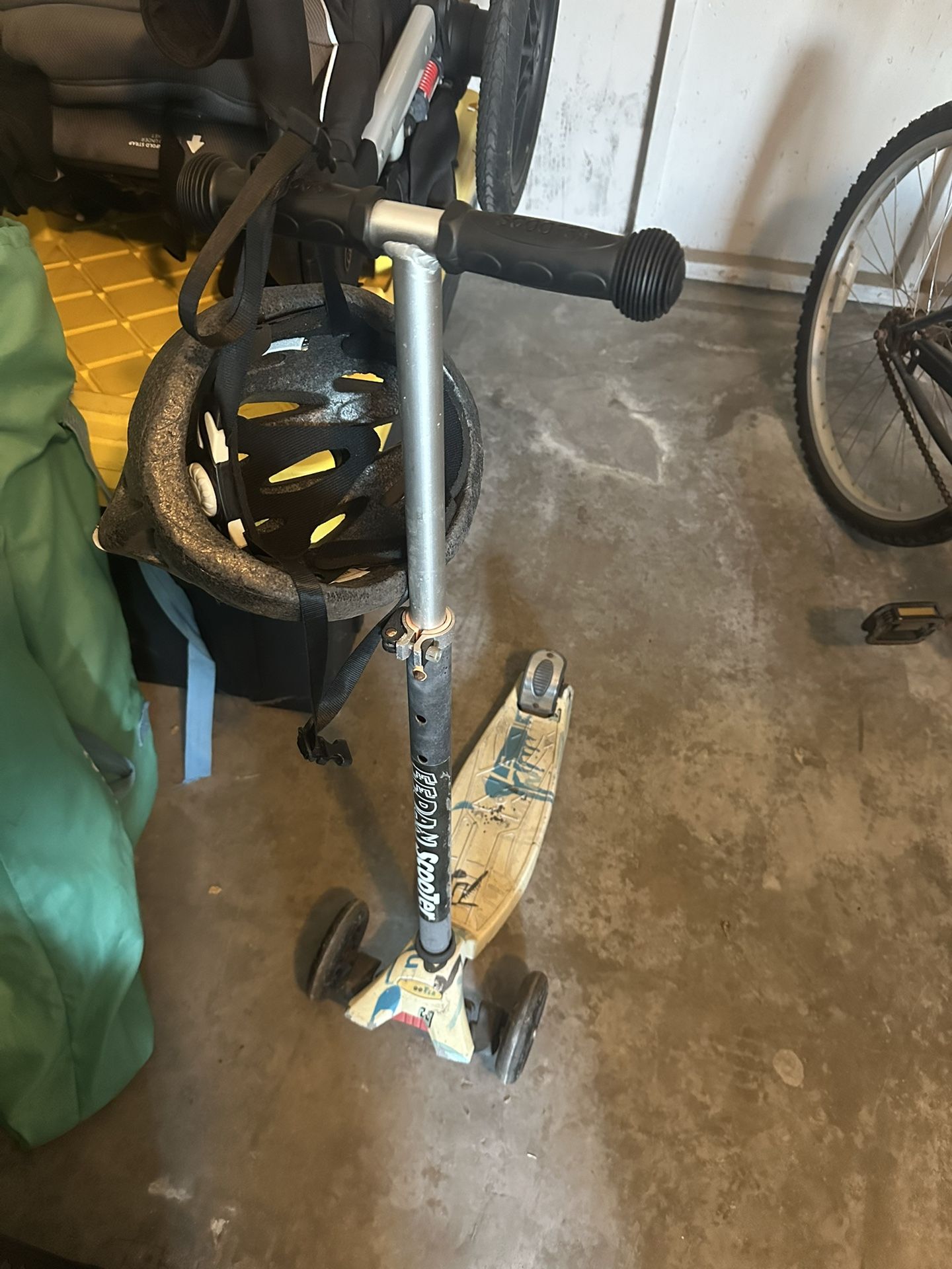 Free Kids Scooter & Tool Desk
