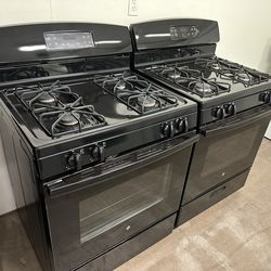 GE gas stove 30” (1 month warranty)