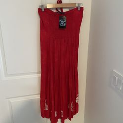 Dress With Hibiscus Flowers
