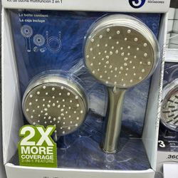 Kohler R28159-G-BN Awaken 2-in-1 Multifunction Showering Combo Kit