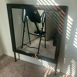 Dark Brown Dresser Mirror 