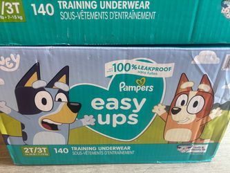 Pampers Easy Ups Training Underwear 2T/3T 140 Count