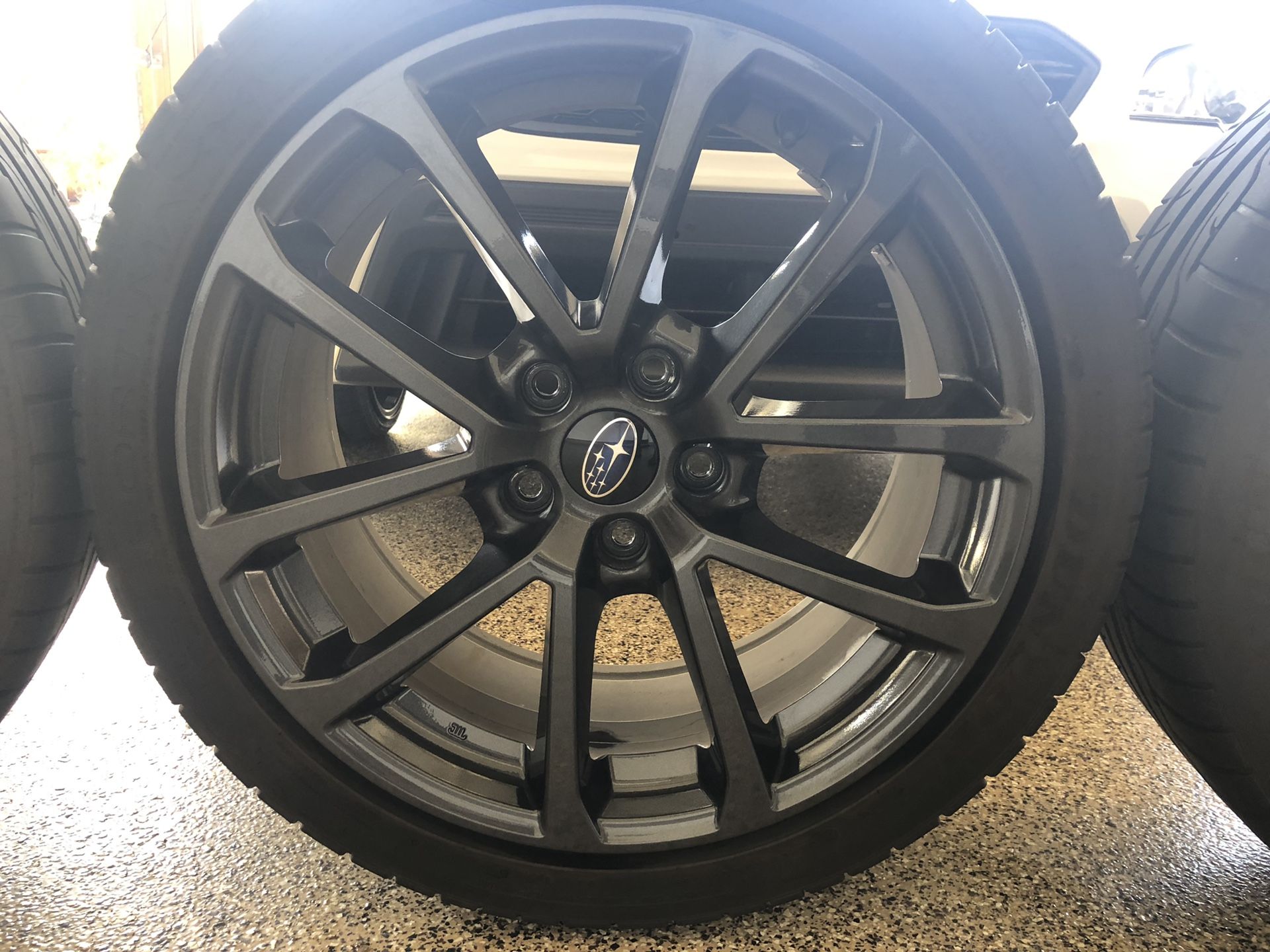 18” BRAND NEW 2019 SURARU WRX WHEELS AND TIRES
