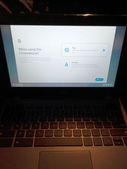 Chrome laptop