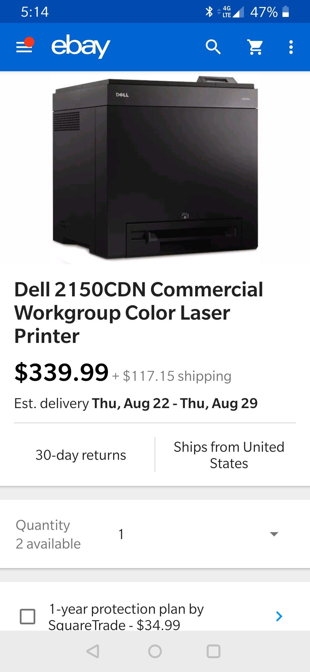 Like new laser printer sell 2150