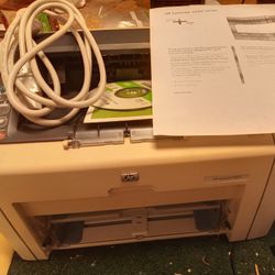 HP Laser Jet 1022 Printer 