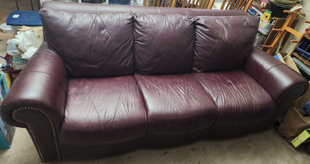 Faux Leather Furniture Set
