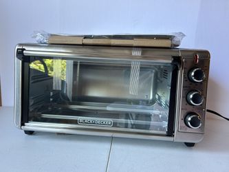 BLACK+DECKER TO3250XSB 8-Slice Wide Convection Countertop Toaster Oven  #3396 for Sale in Murfreesboro, TN - OfferUp