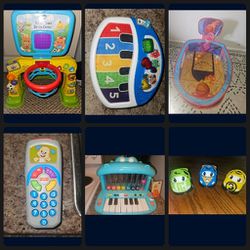 6 Baby /  Toddler Toys.  Take All Toys For $20