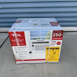TCL 6000 BTU Window Air Conditioner Fan and Dehumidifier 250sqft