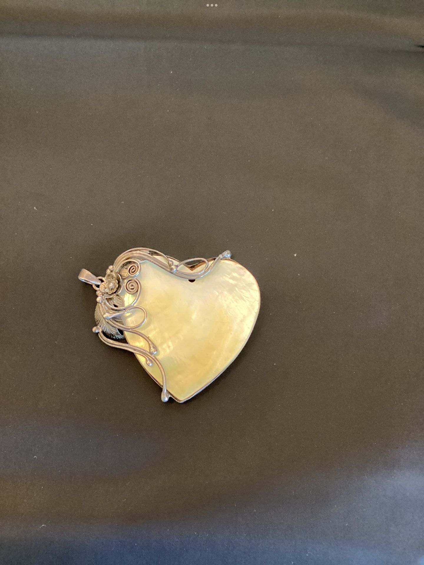 Mother of pearl pendant 925 