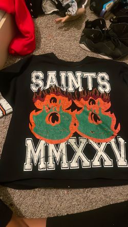 Saints MMXXV Black Graphic Sweatshirt
