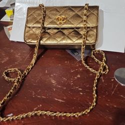 Chanel Gold Purse