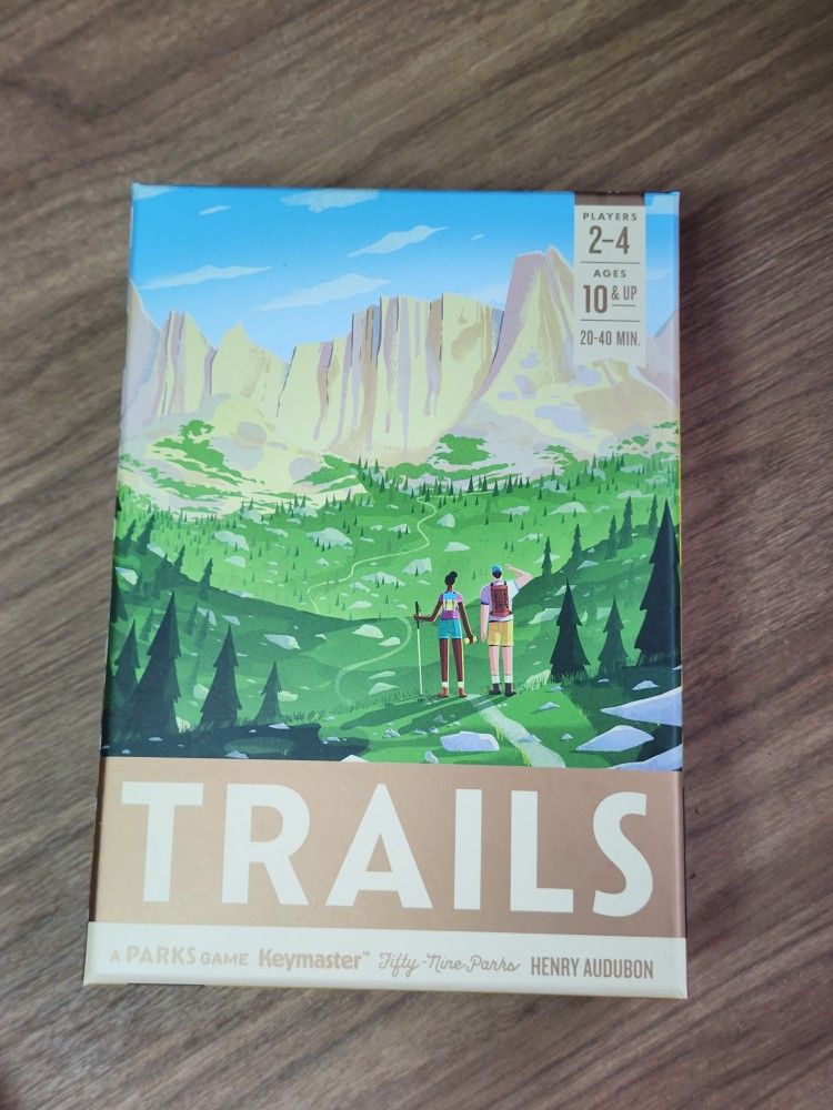 Trails - a Parks Card Game Board Game