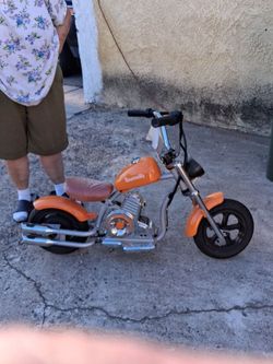 Small power wheel type motor cycle