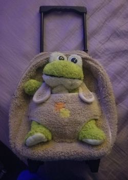 Toddler Overnight Backpack w/Frog Pal