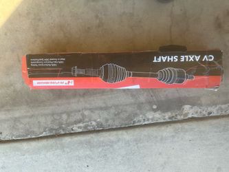 CV Axle and Front Struts