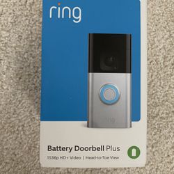 Ring Doorbell Plus (2022; Unopened)