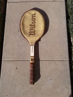 Vintage Wilson tennis racket