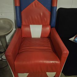 Small Recliner Red, White N Blue