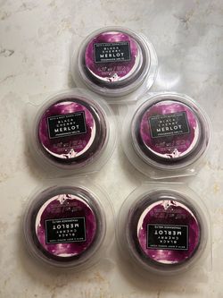 Bath & Body Works Black Cherry Merlot Wax Melts – Lot of 5