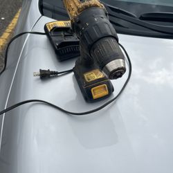 DeWalt 20V Brushless Drill + Charger – Works Great