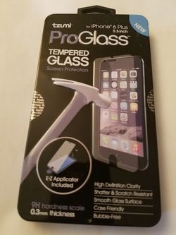 Tempered glass guard for iphone 6 plus