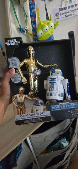 Star Wars Power Force C-3PO and R2-D2 Talking Action Figures
